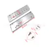 Adecuado para Motos Harley Touring 1993-2013 Aleación de Aluminio Placa del Tanque de Combustible Placa Decorativa Embellecedora para Tanque de Combustible de Motocicleta