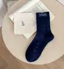 Calcetines lindos para mujer hasta la pantorrilla, algodón peinado, sin costuras, diseño de cachorro de caricatura, estilo largo de otoño, calcetines de volantes de moda estilo ins