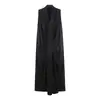 Vestido Longo de Verão 2026 Sem Mangas Decote V de Alto Padrão, Vestido Assimétrico Estilo Francês HBZX710361