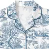 Bestseller de exportación europeo y americano transfronterizo: Pijama de seda de leche para mujer 2026, manga corta de verano, pantalón largo, ropa de casa, venta directa de fábrica