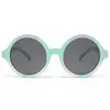 Nuevas gafas de sol redondas y lindas de estilo europeo y americano para niños, niños y niñas, protección solar, fotografía callejera, protección UV, gafas de sol de moda