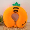 Almohada de Espuma Viscoelástica en Forma de U Almohada de Dibujos Animados en Forma de U logo Regalo para Actividad Almohada de Viaje Siesta Almohada Cervical para el Cuello