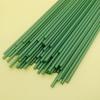 En stock, suministro de pajitas de plástico de colores desechables para niños de jardín de infantes, pipas de bricolaje hechas a mano, tubo recto colorido, 100 piezas