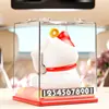 Gato da Sorte Segurando Lingotes de Ouro, Gato Acenando Automaticamente, Alimentado por Energia Solar, Estilo Chinês Moderno, Decoração Pequena para Carro, Enfeite de Carro, Decoração de Escritório, Atrator de Riqueza