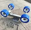 Accesorios para Remolques Aohang Juego de Poleas Rodillos Laterales para Remolque de Bote de Goma Rueda Superior Rueda para Remolque Marino de Yates y Lanchas a Motor