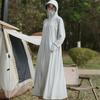 Ropa de Protección Solar de Hilo Original Estilo Nuevo 2026 para Mujer, Chaqueta Protectora Solar de Cuerpo Entero Larga de Verano, Abrigo Delgado