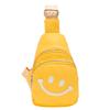 Mini bolso de pecho de estilo coreano para niños y niñas, bolso de mensajero infantil de comercio exterior transfronterizo, bolso infantil con cara sonriente linda para bebé