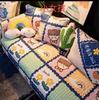 Cojín de Sofá Universal para Cuatro Estaciones Toalla de Sofá con Estampado de Dibujos Animados Funda de Sofá Cojín de Asiento Personalizado para Comercio Exterior Estampado Creativo