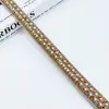 Cuerda de Tira de Vidrio Tubo Redondo de Pedrería Transfronteriza Accesorios para Joyería Accesorios para Ropa Línea de Corbata de Moño Tubo de Pedrería Venta al por Mayor