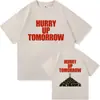 Estação Independente the Weeknd Apresse-se Amanhã Camiseta 2025 Álbum Masculino Feminino Roupa