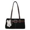 Bolso de Hombro y Axila de Moda de Nicho Tendencia 2026 Nuevo Otoño Vintage Diseño de Nicho Casual Elegante Bolso de Axila
