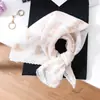 Bufanda Cuadrada Pequeña Nueva de Encaje de Alta Gama Vintage para Primavera y Otoño, Bufanda de Seda, Bufanda para el Cuello, Pañuelo para la Cabeza Decorativo Versátil de Moda