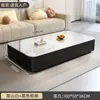 Móvel de TV para sala de estar, armário de armazenamento moderno simples de luxo de alta qualidade em madeira maciça, combinação de mesa de centro e móvel de TV para apartamento pequeno