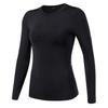 Fanyi Fábrica de Origem Camiseta Feminina Justa de Treino Manga Longa Esportiva Fitness Yoga Top Manga Longa para Corrida