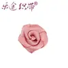 Mini Flor Rosa Fita de Cetim Flor Rosa Roupas Infantis Acessórios de Brinquedo Flor Pequena DIY em Estoque Laço Rosa Pequeno
