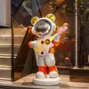 Adorno de Piso con Temática Espacial de Astronauta con Altavoz Bluetooth para Karaoke, una Pieza Decorativa de Alta Gama para Sala de Estar, Mueble de TV o Junto al Sofá