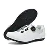 2026 Novo Conjunto de Sapatos com Trava para Bicicleta de Estrada de Fivela Única, Sapatos de Ciclismo Respiráveis de Verão Sem Trava, Sapatos Assistivos para Bicicleta com Solado Plano