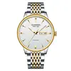 Nuevo Reloj Guanqin 16329 para Hombre Reloj Mecánico Totalmente Automático Acero Inoxidable Resistente al Agua Luminoso Reloj Casual para Hombre