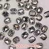 Acessórios para Nail Art, Strass com Fundo Pontiagudo, Strass em Formato de Ângulo Reto, Decorações de Unha Luxuosas Transparentes Atacado, Strass com Fundo Reto Flor de Ameixa 6mm