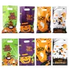 Anillo de resorte de Halloween Transfronterizo Set Infantil: Bolsa de Dulces de Calabaza, Pulsera de Dibujos Animados, Pegatinas, Lápiz, Set de Decoración para Fiesta