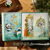 Panda Estilo Chinês Recompensa Estudantil Pequeno Presente Comemorativo de Formatura Logotipo Personalizado Ano Novo Metal Vazado Marcador de Página Tendência Nacional