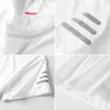 Camiseta de Verano de Secado Rápido para Hombre de Seda de Hielo Delgada Transpirable Cuello Redondo Manga Corta Ropa Deportiva para Correr Fitness para Mujer Transpirable de Secado Rápido