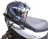 Venta al por mayor de fábrica accesorios modificados para motocicleta red para casco de moto red para depósito de combustible red para equipaje red de alta calidad 40*40