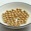 14K bola oca de ouro DIY acessórios de jóias artesanais contas de flores contas pulseira de cor com contas de 8mm contas soltas
