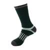 Calcetines de Trabajo Largos Elásticos Mezclados de Cerdas Bajas Personalizados Transfronterizos para Hombre en Otoño e Invierno Felpa Completa Tejido Jacquard de Aguja Gruesa Tubo Largo para Hombre