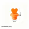 Tubo de vidro com furo para canudo plugue de silicone boca de plugue Tampa de vedação da Caneca do Amor pai estrela durian canudo acessórios universais para caneca