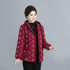 Cuerpo Especial 100 kg Mujeres de Mediana Edad y Mayores Cortavientos de Primavera y Otoño para Cubrir Barriga Grasa Adicional Talla Grande Ropa de Abrigo de Algodón de Invierno para Madres con Sobrepeso