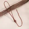 Cuerda de bola de la suerte tejida a mano cuerda colgante kit de material DIY cuerda de nylon colorida accesorios de joyería de nudo chino al por mayor