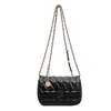 Bolsa Feminina Yuezizi Novo Modelo Bolsa de Ombro Transversal Nova Produto Elegante Acolchoada para o Trabalho Corrente de Ombro Único Moda Grande Capacidade