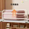 Barandilla anticaída para dormitorio estudiantil, barrera de protección contra caídas junto a la cama para litera superior, instalación sin taladro, barandilla anticaída de seguridad extendida y elevada