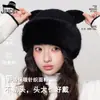 Gorro de Punto para Niña con Orejas de Gato Dibujo Animado Lindo 2026 Invierno Nuevo Grueso con Protección para las Orejas de Piel Gorro de Lana