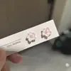 Pendientes de Aro de Moda con un Estilo Versátil, Lujo Ligero y Sensación de Alta Gama, Clips para Orejas de Circonita Sintética, Pendientes de Perla para Mujer, Clavos para Orejas para Orejas Sensibles