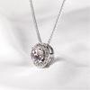Desejo venda quente estilo coreano diamante redondo zircão colar de noiva jóias de aniversário presente de aniversário clavícula cadeia entrega colar