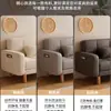 Sofá de tecido para sala de estar, novo modelo 2026, apartamento pequeno, de dois ou três lugares, estilo creme, sofá-cama dobrável de uso duplo para moradia alugada