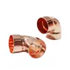 Codo de Cobre Rojo de 90 Grados de Diámetro Igual 6-159mm Ángulo Recto Cobre Desengrasado Espesado Accesorios para Unidad de Aire Acondicionado y Almacenamiento en Frío Otro