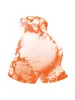 Shorts de Yoga Tie-Dye de Cintura Alta Europeos y Americanos que Levantan Cadera Pantalones de Tres Puntos de Verano Pantalones Deportivos Ajustados de Secado Rápido para Correr Fitness para Mujeres