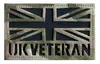 Corte bordado luminoso para exteriores logo insignia bordada IR insignia bordada pegatinas de tela de venta caliente Velcro