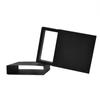 Caja de joyería con película de suspensión caja transparente de película PE almacenamiento a prueba de polvo caja de anillo para joyería embalaje en stock venta al por mayor