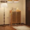 Zapatero para Uso Doméstico, Zapatero Multicapa para Interiores, Gabinete Elevado Simple para Zapatos, Almacenamiento de Zapatos a Prueba de Polvo de Gran Capacidad para Dormitorio