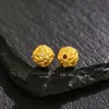 Plata S925 Chapada en Oro Diamante Molino de Viento Flor Florero Accesorios DIY Nuevo Chinoiserie Lujo Accesible Versátil Accesorios de Cuentas