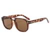 Nuevas Gafas de Sol Modernas Retro de Moda Ins Europeas y Americanas Street Shooting Cuadradas Doble Puente para Conducción al Aire Libre