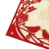 Procesos y Personaliza Invitaciones de Boda Creativas con Bronceado Chino Personalizado. Invitaciones de Boda Rojas Chinas con Calados