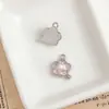 Aleación Gota de Aceite Flor Fresca Hoja de Ginkgo Ins Pequeña Fragancia Collar Pendientes Pulsera Colgante de Joyería DIY