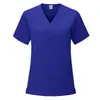 Ropa de lavado a mano para hombres y mujeres de secado rápido de manga corta ropa quirúrgica ropa de trabajo para enfermera oral doctor hospital de mascotas top de trabajo