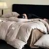 Estilo retro francês conjunto de quatro peças de pelúcia esculpida de veludo de leite capa de edredom de inverno lençol de cama conjunto de três peças de flanela individual