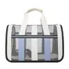Transportadora Plegable Transpirable para Gatos Espacio Amplio Transportadora para Mascotas Portátil para Salidas Bolso Cruzado para Perros de Mano para Exteriores